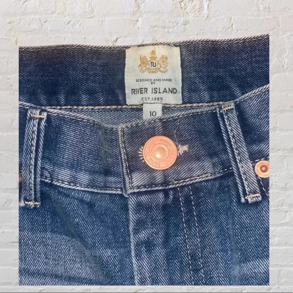 River Island Jean Skirt